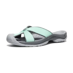 Shop Bali Slide Sandal Pour Femme  |  Lichen/Steel Grey Femme Sandales