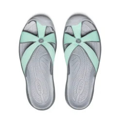 Shop Bali Slide Sandal Pour Femme  |  Lichen/Steel Grey Femme Sandales