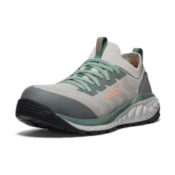 Sale CSA Arvada Shift Work Sneaker Pour Femme  |  Steel Grey/Granite Green Femme Bottes Et Chaussures De Travail