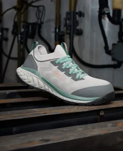 Sale CSA Arvada Shift Work Sneaker Pour Femme  |  Steel Grey/Granite Green Femme Bottes Et Chaussures De Travail