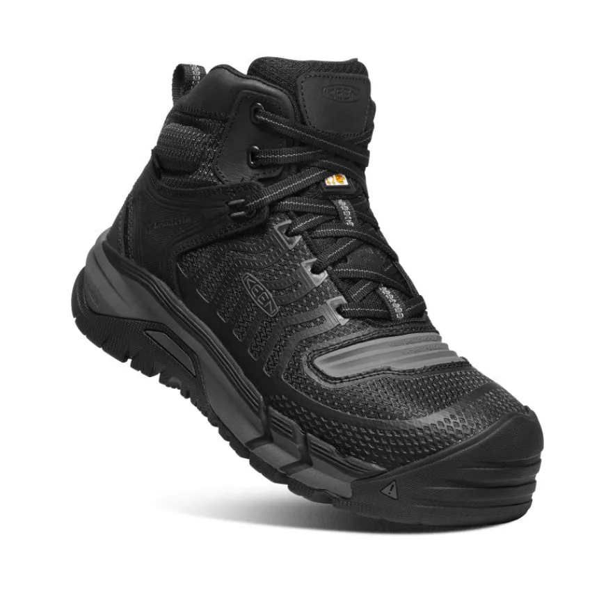 New CSA Kansas City Waterproof Boot (Carbon-Fiber Toe) Pour Homme | Black/Gun Metal Homme Bottes Et Chaussures De Travail|Imperméable À L'eau