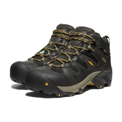 Flash Sale CSA Lansing Mid (Steel Toe) Pour Homme  |  Raven/Tawny Olive Homme Bottes Et Chaussures De Travail|Imperméable À L'eau