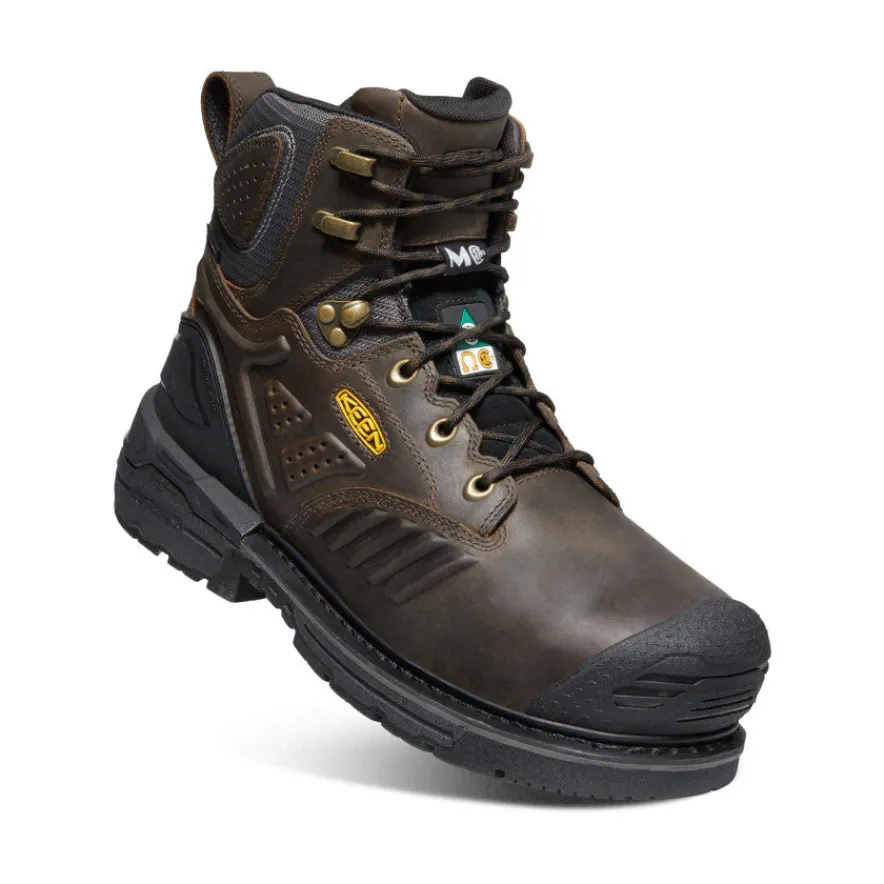 Discount CSA Philadelphia+ 6" Internal MET Waterproof Boot (Carbon-Fiber Toe) Pour Homme | Cascade Brown/Black Homme Bottes Et Chaussures De Travail|Imperméable À L'eau