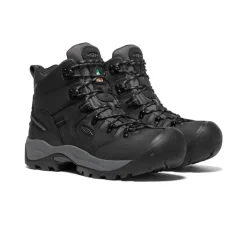 Online CSA Pittsburgh Energy 6" Waterproof Boot (Carbon-Fiber Toe) Pour Homme  |  Black/Forged Iron Homme Bottes Et Chaussures De Travail|Imperméable À L'eau