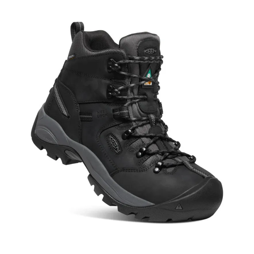 Online CSA Pittsburgh Energy 6" Waterproof Boot (Carbon-Fiber Toe) Pour Homme | Black/Forged Iron Homme Bottes Et Chaussures De Travail|Imperméable À L'eau