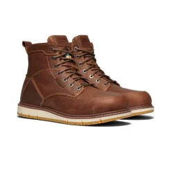 Flash Sale CSA San Jose 6" (Aluminum Toe) Pour Homme  |  Gingerbread/Off White Homme Bottes Et Chaussures De Travail|Bottes
