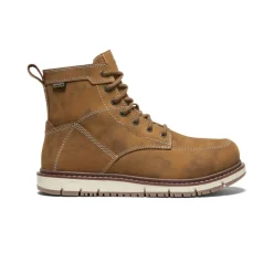 Shop CSA San Jose 6" Waterproof Boot (Aluminum Toe) Pour Femme  |  Almond/Gum Kg 113 Femme Bottes Et Chaussures De Travail|Imperméable À L'eau
