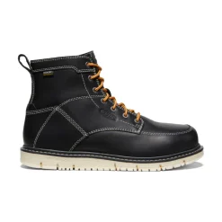 Store CSA San jose 6" Waterproof Boot (Aluminum Toe) Pour Homme | Black/Off White Homme Bottes Et Chaussures De Travail|Imperméable À L'eau