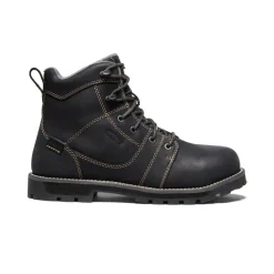Shop CSA Seattle 6" Waterproof Boot (Aluminum Toe) Pour Femme | BLACK/STEEL GREY Femme Bottes Et Chaussures De Travail|Imperméable À L'eau