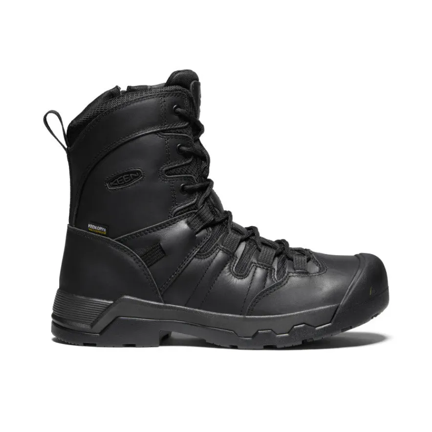 New Detroit Plus 8" Zip Waterproof Boot (Soft Toe) Pour Homme | Homme Bottes Et Chaussures De Travail|Imperméable À L'eau