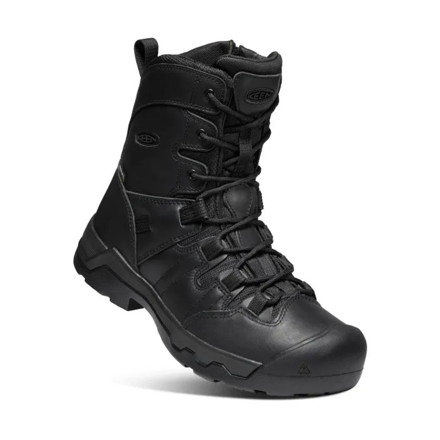 New Detroit Plus 8" Zip Waterproof Boot (Soft Toe) Pour Homme | Homme Bottes Et Chaussures De Travail|Imperméable À L'eau