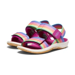 Best Elle Backstrap Pour Enfants  |  Rainbow/Festival Fuchsia Enfant Sandales