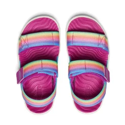 Best Elle Backstrap Pour Enfants  |  Rainbow/Festival Fuchsia Enfant Sandales