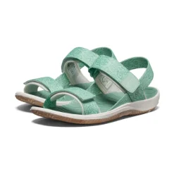 Cheap Elle Backstrap Pour Jeunes  |  Lichen/Star White Enfant Sandales