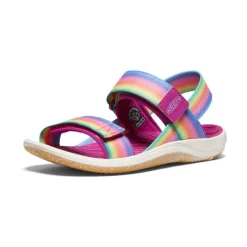 Best Elle Backstrap Pour Jeunes  |  Rainbow/Festival Fuchsia Enfant Sandales