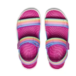 Best Elle Backstrap Pour Jeunes  |  Rainbow/Festival Fuchsia Enfant Sandales