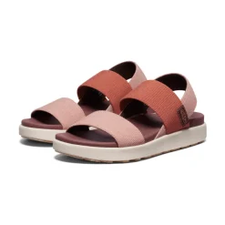 Store Elle Backstrap Sandal Pour Femme  |  Cork/Baked Clay Femme Sandales