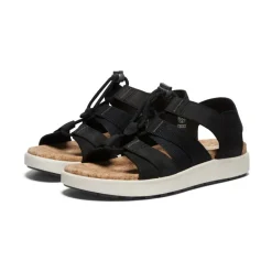 Discount Elle Mixed Strap Sandal Pour Femme  |   Femme Sandales