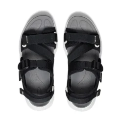 Hot Elle Sport Backstrap Sandal Pour Femme  |  Black/Steel Grey Femme Sandales