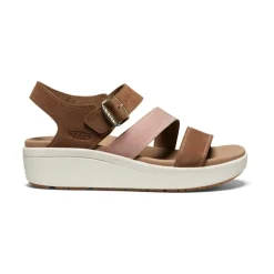 Outlet Ellecity Backstrap Pour Femme  |  Toasted Coconut/Fawn Femme Sandales