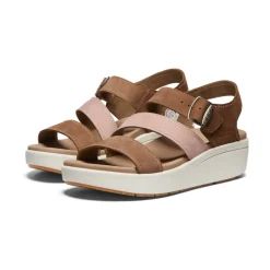 Outlet Ellecity Backstrap Pour Femme  |  Toasted Coconut/Fawn Femme Sandales