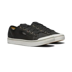 Online Elsa Harvest Leather Sneaker Pour Femme  |  Black/Silver Birch Femme Chaussures