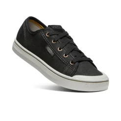 Online Elsa Harvest Leather Sneaker Pour Femme  |  Black/Silver Birch Femme Chaussures