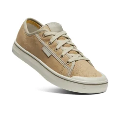 Best Sale Elsa Harvest Leather Sneaker Pour Femme  |  Beige/Silver Birch Femme Chaussures
