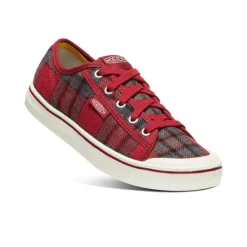 Cheap Elsa V Sneaker Pour Femme  |  Red Plaid/Red Dahlia Femme Chaussures
