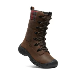 Store Greta Tall Waterproof Boot Pour Femme | Brown/Red Plaid Femme Imperméable À L'eau|Bottes