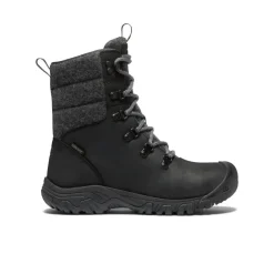 Shop Greta Waterproof Boot Pour Femme | Black/Black Wool Femme Imperméable À L'eau|Bottes