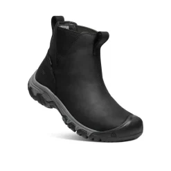 Sale Greta Waterproof Chelsea Pour Femme  |  Black/Steel Grey Femme Imperméable À L'eau|Bottes