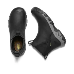Sale Greta Waterproof Chelsea Pour Femme  |  Black/Steel Grey Femme Imperméable À L'eau|Bottes