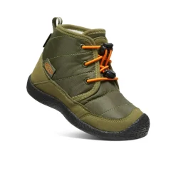 New Howser II Waterproof Chukka Pour Enfants  |  Capulet Olive/Russet Orange Enfant Bottes