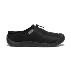Best Sale Howser III Slide Pour Femme  |  Black Smooth Nylon Femme Chaussures À Enfiler
