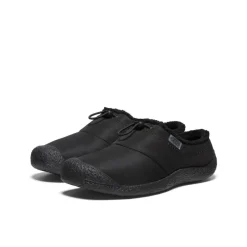 Best Sale Howser III Slide Pour Femme  |  Black Smooth Nylon Femme Chaussures À Enfiler