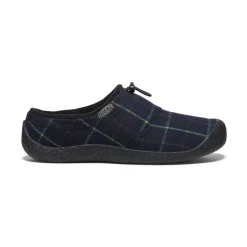 Hot Howser III Slide Pour Homme  |  Navy Plaid Homme Chaussures À Enfiler