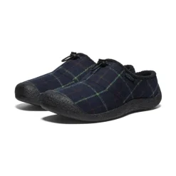 Hot Howser III Slide Pour Homme  |  Navy Plaid Homme Chaussures À Enfiler