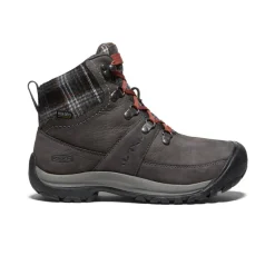 Discount Kaci III Winter Waterproof Boot Pour Femme  |  Magnet/Black Plaid Femme Imperméable À L'eau|Bottes