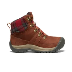 New Kaci III Winter Waterproof Boot Pour Femme | Tortoise Shell/Red Plaid Femme Imperméable À L'eau|Bottes
