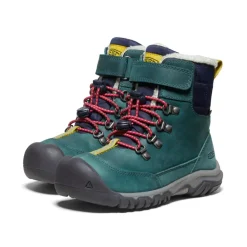 Discount Kanibou Waterproof Winter Boot Pour Enfants  |  Deep Lagoon/Jazzy Enfant Bottes