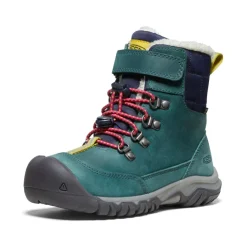 Discount Kanibou Waterproof Winter Boot Pour Enfants  |  Deep Lagoon/Jazzy Enfant Bottes