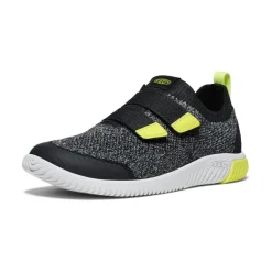 Outlet KNX Knit Double Strap Pour Jeunes | Black/Evening Primrose Enfant Chaussures