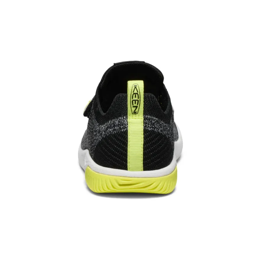 Outlet KNX Knit Double Strap Pour Jeunes | Black/Evening Primrose Enfant Chaussures
