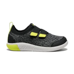 Flash Sale KNX Knit Double Strap Pour Enfants  |  Black/Evening Primrose Enfant Chaussures