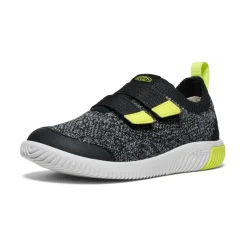 Flash Sale KNX Knit Double Strap Pour Enfants  |  Black/Evening Primrose Enfant Chaussures