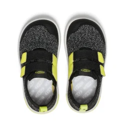 Flash Sale KNX Knit Double Strap Pour Enfants  |  Black/Evening Primrose Enfant Chaussures
