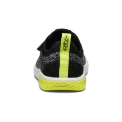 Flash Sale KNX Knit Double Strap Pour Enfants  |  Black/Evening Primrose Enfant Chaussures