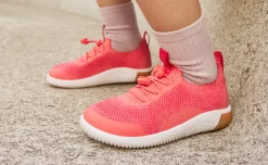 Clearance KNX Knit Sneaker Pour Jeunes  |  Iguana/Evening Primrose Enfant Chaussures