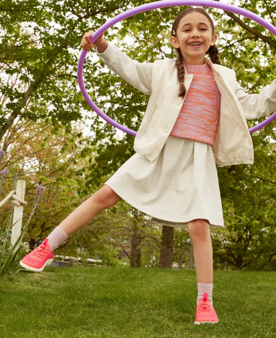 Best KNX Knit Sneaker Pour Jeunes | Star White/Skyway Enfant Chaussures
